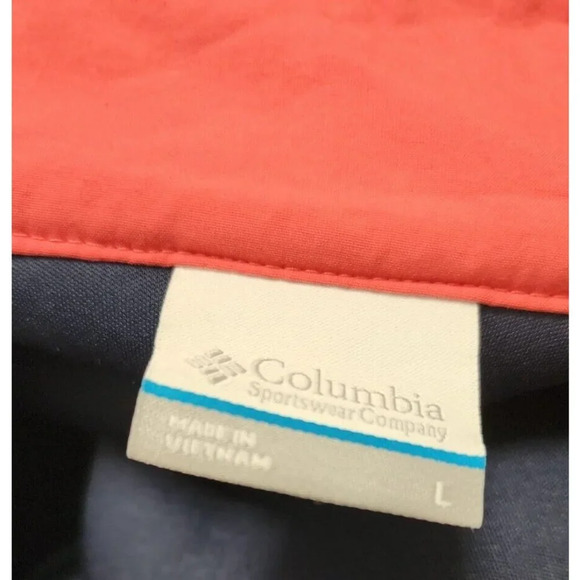 Columbia PFG Mens Sherpa Vest Size Large Budweiser Embroidered Blue - Picture 5 of 7